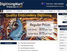 Tablet Screenshot of digitisingmart.com.au